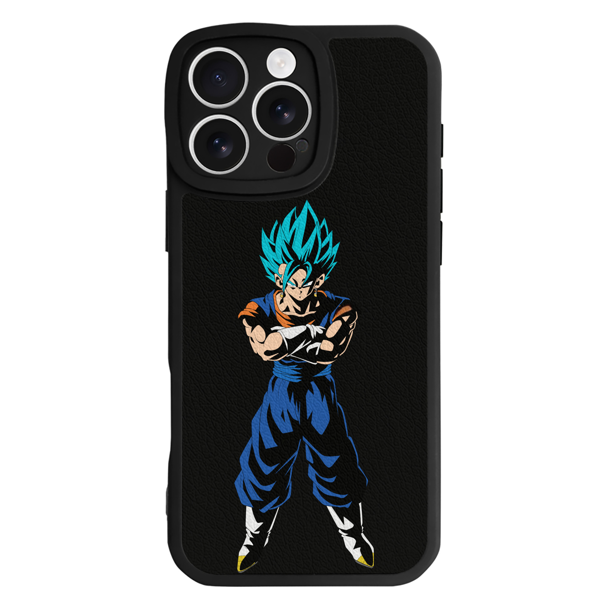 （画像用） ドラゴンボール ベジット DRAGON BALL Vegetto 【iPhone 16シリーズ対応】シリコンスマホケース（レザー調） 材質：シリコン